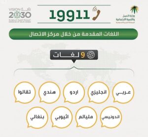 طريقة التواصل مع الدعم الفني مكتب العمل السعودي